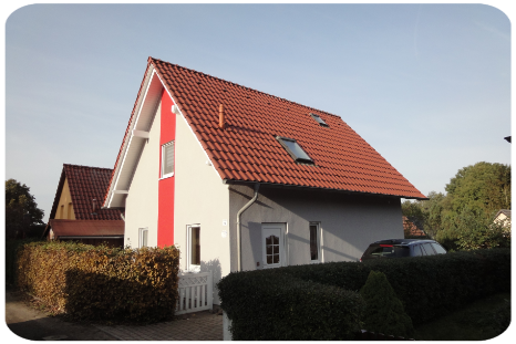 Zufahrt des Hauses, Heckenweg 8